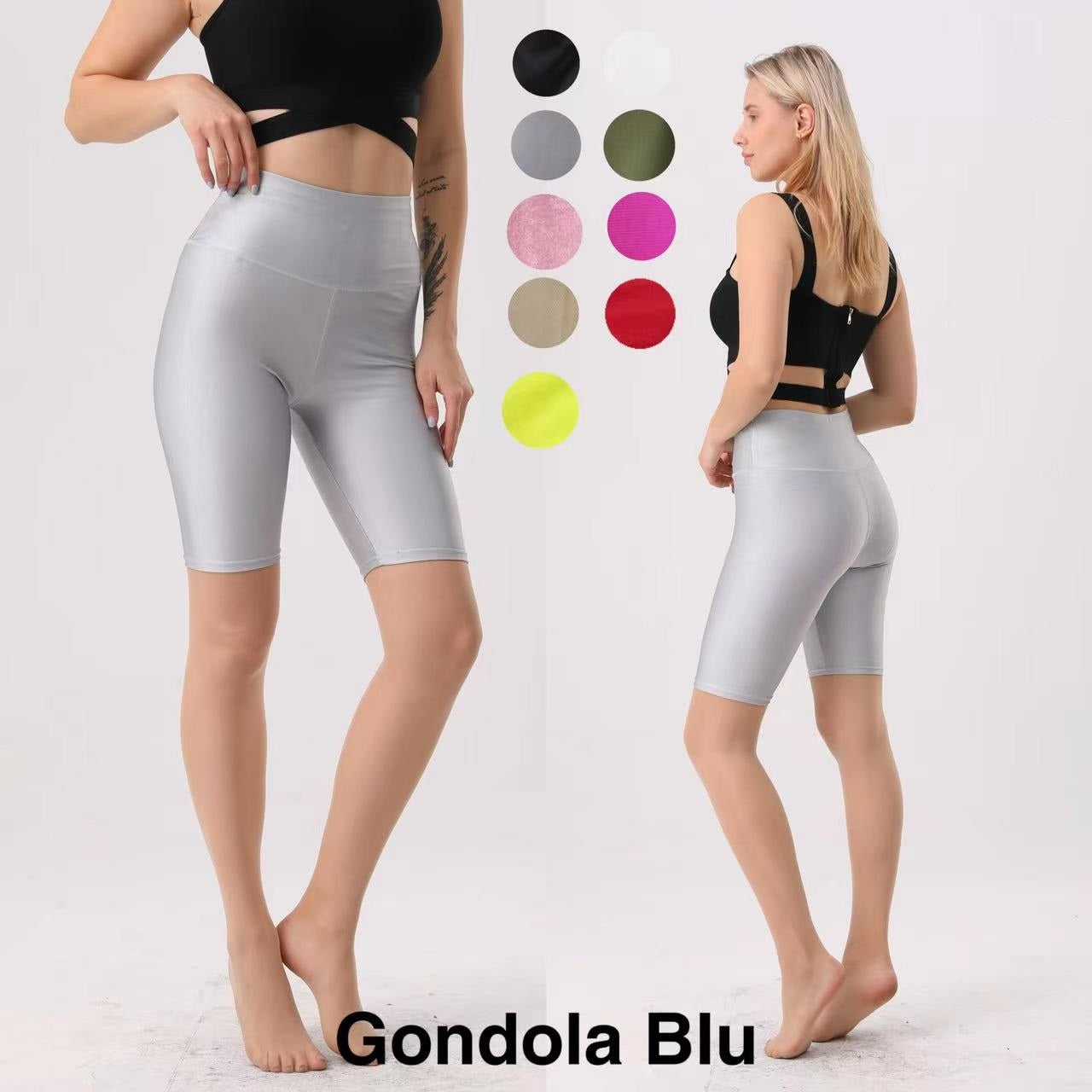 Gondola Blu alakhangsúlyos skinny női rövid nadrág