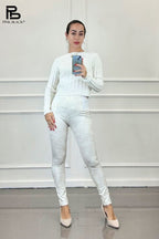 olasz női nadrág hosszú alakhangsúlyozó skinny